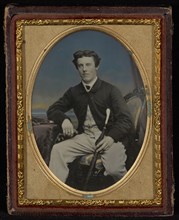 Portrait of A.A. Berens at Cambridge; G. & D. Hay, active Edinburgh, United Kingdom about 1840 - 1855, 1855 - 1859; Ambrotype