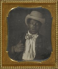 Gentleman Caller; American; about 1856; Daguerreotype