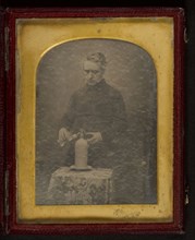 Portrait of Mr. Mayo; Antoine Claudet, French, 1797 - 1867, about 1848; Daguerreotype