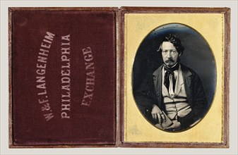 Portrait of Frederick Langenheim; William Langenheim, American, born Germany, 1807 - 1874, about 1848; Daguerreotype