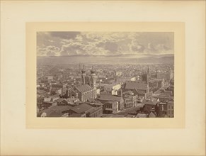 View from Windows Looking South; Eadweard J. Muybridge, American, born England, 1830 - 1904, 1877; Albumen silver print