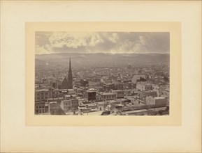 View from Windows Looking South-West; Eadweard J. Muybridge, American, born England, 1830 - 1904, 1877; Albumen silver print