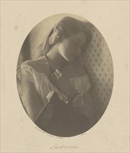 Sadness; Julia Margaret Cameron, British, born India, 1815 - 1879, Freshwater, Isle of Wight, England; 1864; Albumen silver