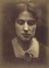 Marie Spartali; Julia Margaret Cameron, British, born India, 1815 - 1879, Freshwater, Isle of Wight, England; 1870; Albumen