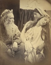 Queen Esther before King Ahasuerus; Julia Margaret Cameron, British, born India, 1815 - 1879, Freshwater, Isle of Wight