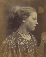 Sappho; Julia Margaret Cameron, British, born India, 1815 - 1879, Freshwater, Isle of Wight, England; 1866; Albumen silver