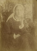 Mrs. Herbert Duckworth; Julia Margaret Cameron, British, born India, 1815 - 1879, Freshwater, Isle of Wight, England; 1872
