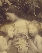 Une Sainte Famille, A Holy Family, Julia Margaret Cameron, British, born India, 1815 - 1879, Freshwater, Isle of Wight