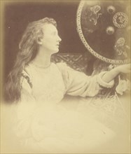 Elaine  the Lily - maid of Astolat; Julia Margaret Cameron, British, born India, 1815 - 1879, Freshwater, Isle of Wight