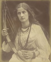 O hark; Julia Margaret Cameron, British, born India, 1815 - 1879, Freshwater, Isle of Wight, England; 1875; Albumen silver