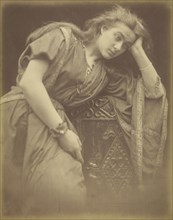 Mariana, She said I am aweary aweary I would that I were dead; Julia Margaret Cameron, British, born India, 1815 - 1879