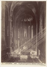 Chapelle principale de la cathedrale de Barcelone; Juan Laurent, French, 1816 - 1892, Barcelona, Spain; 1865; Albumen silver