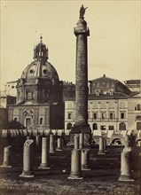 Column of Trajan; Tommaso Cuccioni, Italian, 1790 - 1864, 1850 - 1859; Albumen silver print