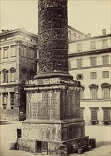 Column of Marcus Aurelius - Rome; Tommaso Cuccioni, Italian, 1790 - 1864, 1850 - 1859; Albumen silver print