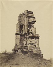 Athens - Philopappos monument; Dimitrios Constantin, Greek, active 1858 - 1860s, 1865; Albumen silver print