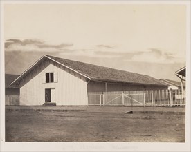 Clothing Warehouse Chattanooga; George N. Barnard, American, 1819 - 1902, negative about 1864; print 1865; Albumen silver print
