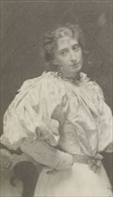 Jennie Dean Kershaw; Thomas Eakins, American, 1844 - 1916, 1897; Platinum print; 9.2 x 5.7 cm 3 5,8 x 2 1,4 in