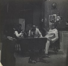 Samuel Murray, Thomas Eakins and William O'Donovan in Eakins's Chestnut Street Studio; Thomas Eakins, American, 1844 - 1916