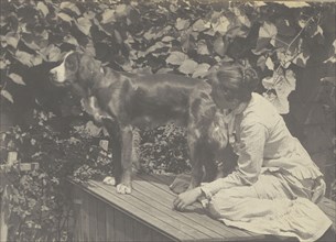 Margaret Eakins and Harry; Thomas Eakins, American, 1844 - 1916, about 1881; Platinum print; 13.3 x 18.4 cm 5 1,4 x 7 1,4 in