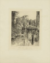 Water Gate Raglan Castle; Roger Fenton, English, 1819 - 1869, London, England; October 1856; Photogalvanograph; 22.6 x 18.2 cm