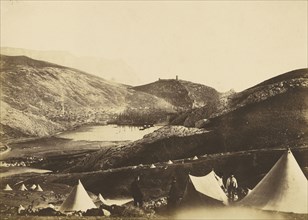 Balaklava from Guards Hill; Roger Fenton, English, 1819 - 1869, 1855; Salted paper print; 24.3 x 34.1 cm 9 9,16 x 13 7,16 in