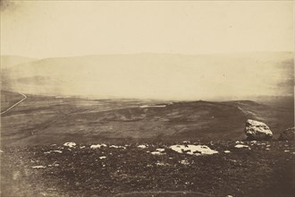 Plains of Balaklava IV; Roger Fenton, English, 1819 - 1869, 1855; Salted paper print; 16.5 x 24.6 cm 6 1,2 x 9 11,16 in