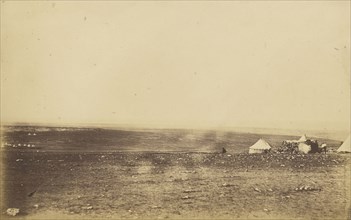 Plateau of Sebastopol VIII; Roger Fenton, English, 1819 - 1869, 1855; Salted paper print; 21.9 x 36.4 cm 8 5,8 x 14 5,16 in
