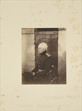 Lt. Gen. Sir George Brown, G.C.B; Roger Fenton, English, 1819 - 1869, London, England; 1855; Salted paper print; 17.1 x 13.5 cm