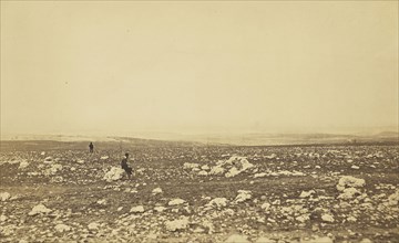 Plateau of Sebastopol IX; Roger Fenton, English, 1819 - 1869, Crimea; 1855; Salted paper print; 21.3 x 34.8 cm