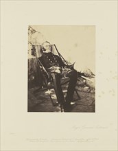 Major General Estcourt; Roger Fenton, English, 1819 - 1869, 1855; Salted paper print; 19.7 x 15.4 cm 7 3,4 x 6 1,16 in