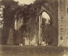 Glastonbury Abbey, Arches of the North Aisle; Roger Fenton, English, 1819 - 1869, Glastonbury, England; 1858; Albumen silver