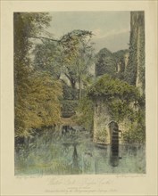 Water Gate, Raglan Castle; Roger Fenton, English, 1819 - 1869, Raglan, England; about 1856; Hand-colored photogalvanograph