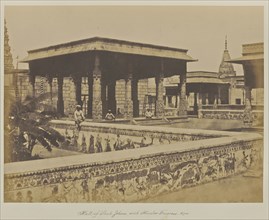 Hall of Shah Jehan, with Hindoo Frescoes - Agra; Dr. John Murray, British, 1809 - 1898, Joseph Hogarth English, active 1850s