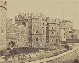 Entrance to Henry VIII Gateway. Windsor Castle; Arthur James Melhuish, English, 1829 - 1895, Windsor, Great Britain; 1856