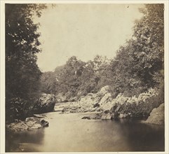 Riverscape; Roger Fenton, English, 1819 - 1869, 1850s; Salted paper print; 26.8 x 28.6 cm 10 9,16 x 11 1,4 in