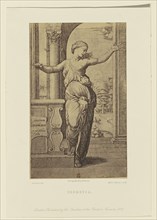 Lucretia; Roger Fenton, English, 1819 - 1869, 1858; Salted paper print; 21.7 x 13.7 cm, 8 9,16 x 5 3,8 in