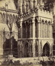 Lincoln Cathedral, the Galilee Porch; Roger Fenton, English, 1819 - 1869, 1857; Albumen silver print