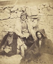 Group of Croat Chiefs; Roger Fenton, English, 1819 - 1869, 1855; Salted paper print; 19.2 x 15.9 cm 7 9,16 x 6 1,4 in