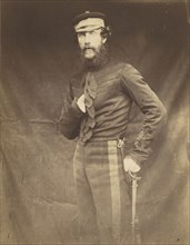 Colonel Harding, Commandant at Balaklava; Roger Fenton, English, 1819 - 1869, 1855; Salted paper print; 18.3 × 14.1 cm