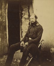 Lt. Colonel Prince Edward of Saxe Weimar; Roger Fenton, English, 1819 - 1869, 1855; Albumen silver print