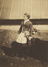 Cantiniere; Roger Fenton, English, 1819 - 1869, 1855; Salted paper print; 17 x 12.2 cm, 6 11,16 x 4 13,16 in