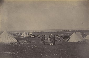 General Bosquets Quarters; Roger Fenton, English, 1819 - 1869, 1855; Salted paper print; 16.4 x 25.2 cm 6 7,16 x 9 15,16 in