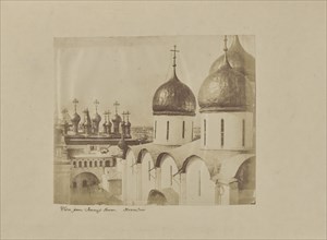 View from Ivans Tower, Kremlin; Roger Fenton, English, 1819 - 1869, Moscow, Russia; 1852; Albumenized salted paper print