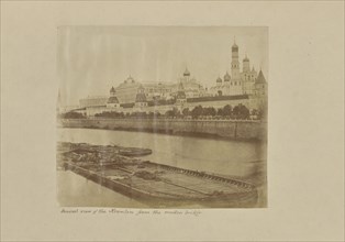 General View of the Kremlin from the Wooden Bridge; Roger Fenton, English, 1819 - 1869, Moscow, Russia; September 1852