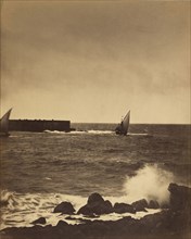 The Breaking Wave; Gustave Le Gray, French, 1820 - 1884, Normandy, France; 1857; Albumen silver print