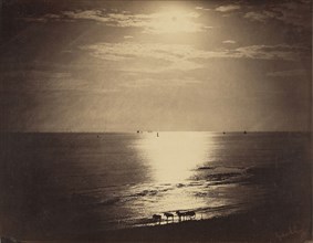 Le Soleil au Zénith - Océan , The Sun at Zenith, Normandy; Gustave Le Gray, French, 1820 - 1884, Normandy, Normandy, France