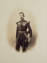 General Mellinet; Gustave Le Gray, French, 1820 - 1884, Chalons, France; 1857; Albumen silver print