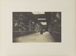 Salon of 1852, Palais Royal; Gustave Le Gray, French, 1820 - 1884, Paris, France; 1852; Salted paper print; 24 × 37.9 cm