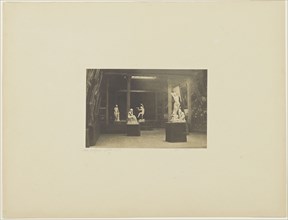 The Salon of 1850 Salon de 1850; Gustave Le Gray, French, 1820 - 1884, Paris, France; 1850; Salted paper print; 26.4 × 33.7 cm