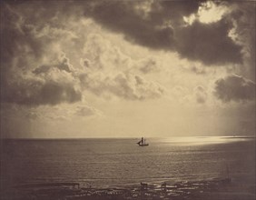 The Brig; Gustave Le Gray, French, 1820 - 1884, Normandy, France; 1856; Albumen silver print